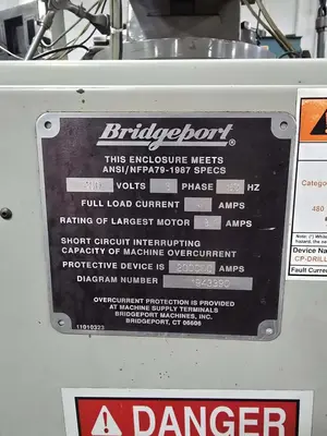 Used BRIDGEPORT EZ-TRAK DX SERIES II Vertical Mills Kentucky US | Aucto #1315723