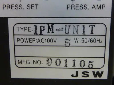 USED JSW 1PM-UNIT
