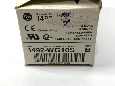 USED ALLEN-BRADLEY 1492-WG10S SER. B