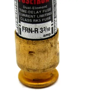 NEW LOT OF 10 BUSSMANN FUSETRON FRN-R-3-2/10 FUSES FRNR3210