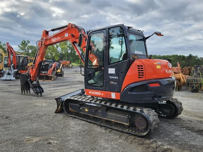 Used 2023 KUBOTA KX080-4S2 Crawler Excavators | Abele Tractor #1342833
