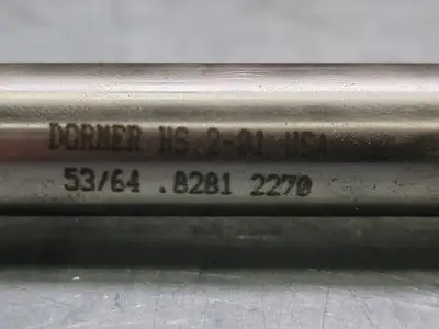 53/64" 0.82281" 2270 Drill Bit HS 2-01