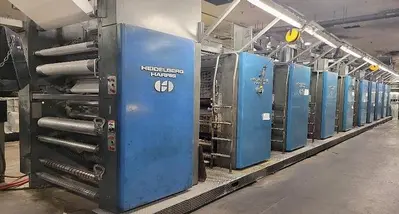 USED 1995 HEIDELBERG M600 (8) UNIT (2) 32 PAGE WEB OFFSET PRESS