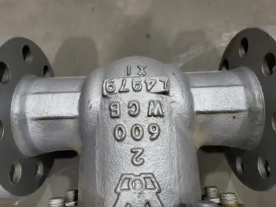 2" Class 600 Gate Valve API 600