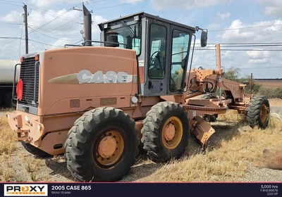 Used 2005 CASE 865 Motor Graders Texas US | Proxy Equipment #1502897