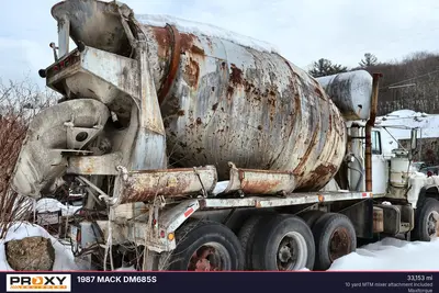 Used 1987 MACK DM685S Concrete Mixer Trucks Pennsylvania US | Proxy Equipment #1382951