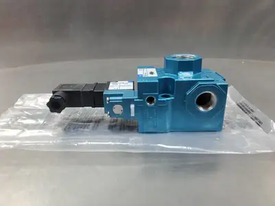 MAC VALVES 56C-33-611JB SOLENOID VALVE w/130B-611JB Plug 24VDC 6A-11