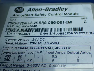 USED ALLENBRADLEY 280GFS25RG