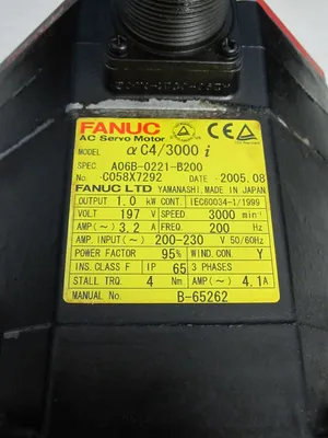 USED 2005 FANUC A06B-0221-B200