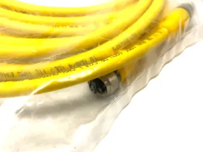 NEW TURCK EUROFAST DOUBLE ENDED CORDSET M12 M TO F