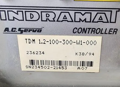 USED INDRAMAT TDM 1.2-100-300-W1-000
