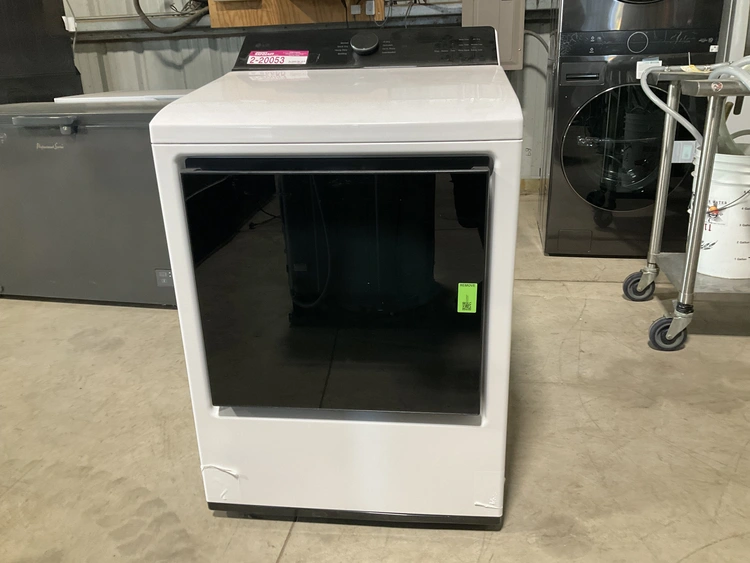 Used LG DLE8400WE 7.3 CU. FT. SMART ELECTRIC DRYER WITH EASYLOAD DOOR - ALPINE WHITE Dryers Michigan US | Miedema Asset Management Group #1577953