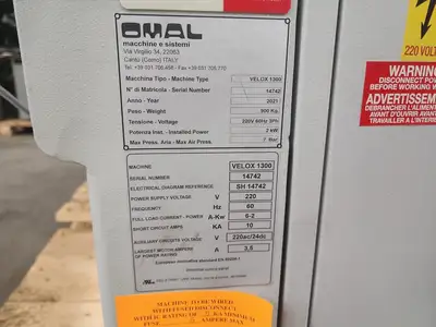 NEW SCM OMAL VELOX 1300