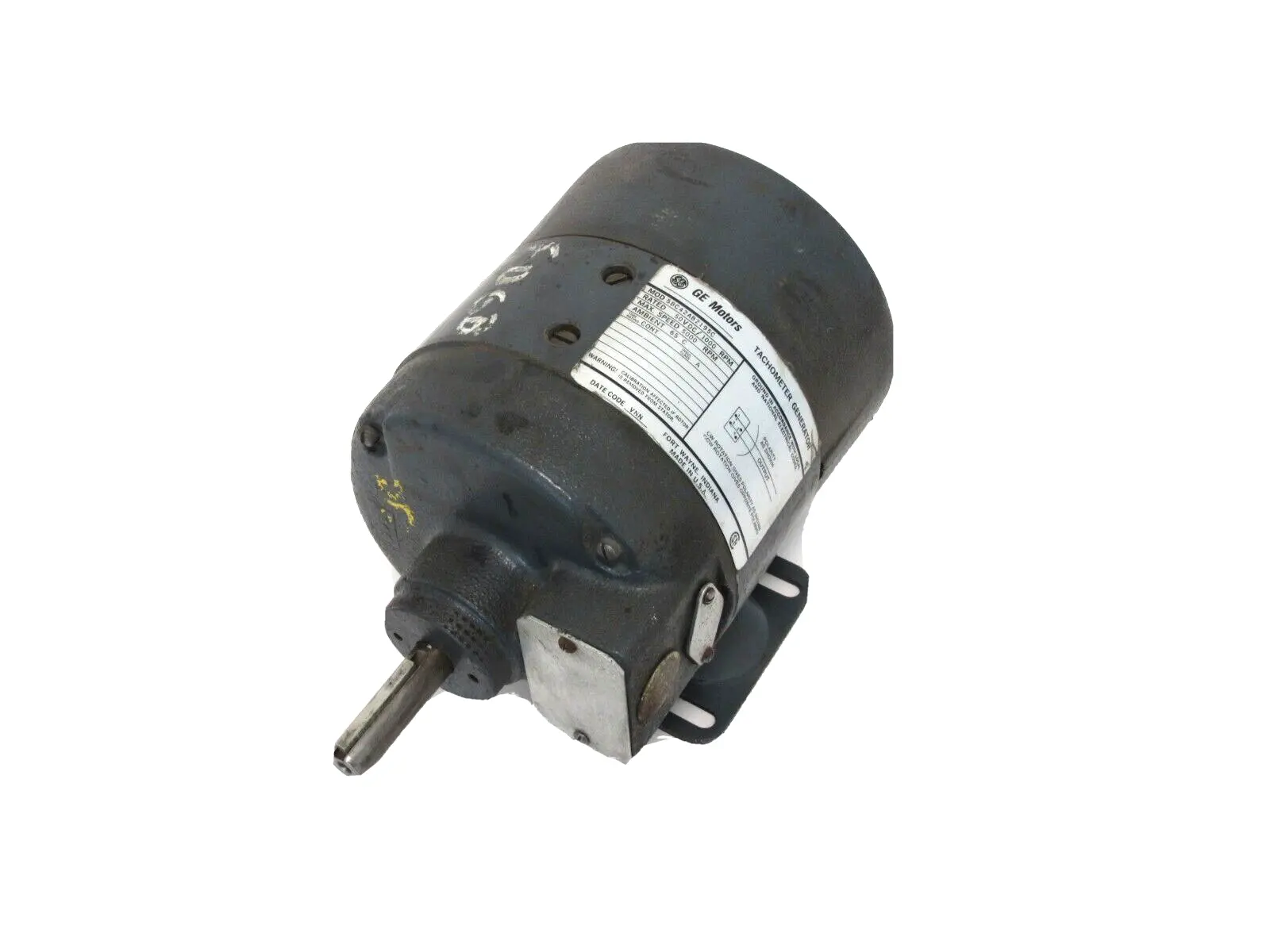 USED GE MOTORS 5BC42AB2195C DC TACHOMETER 50VDC