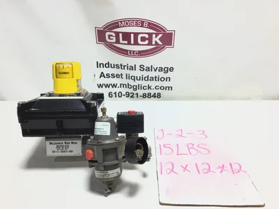 Westlock Controls Quantum Control Monitor with Pneumatic Actuator & Solenoid Valve