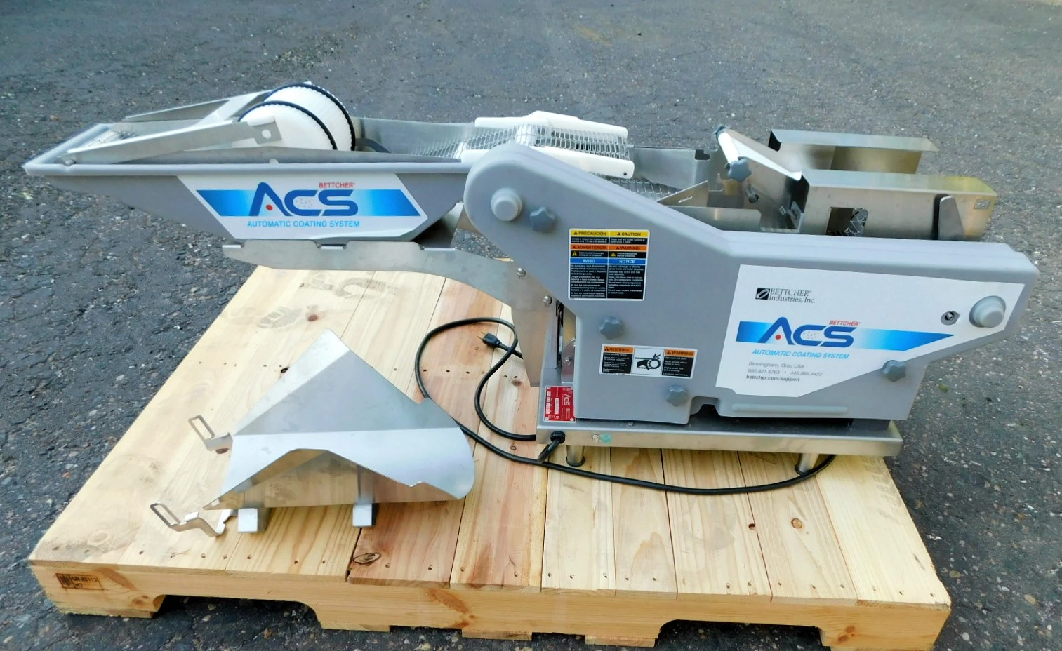 USED AUTOMATIC COATING SYSTEMS LAB BATTER BREADER