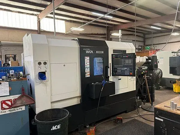 Used 2018 HYUNDAI WIA L2100SY CNC Lathes Michigan US | Ultimate Tube Bender Parts Plus #201152