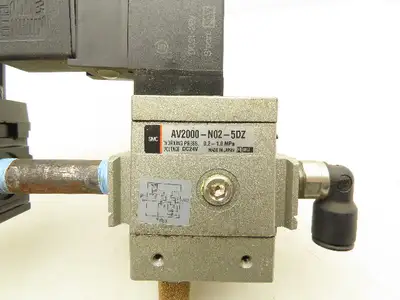 Wilkerson SMC B08-02-FLG0 Pneumatic Filter Regulator Soft Start Valve Assembly