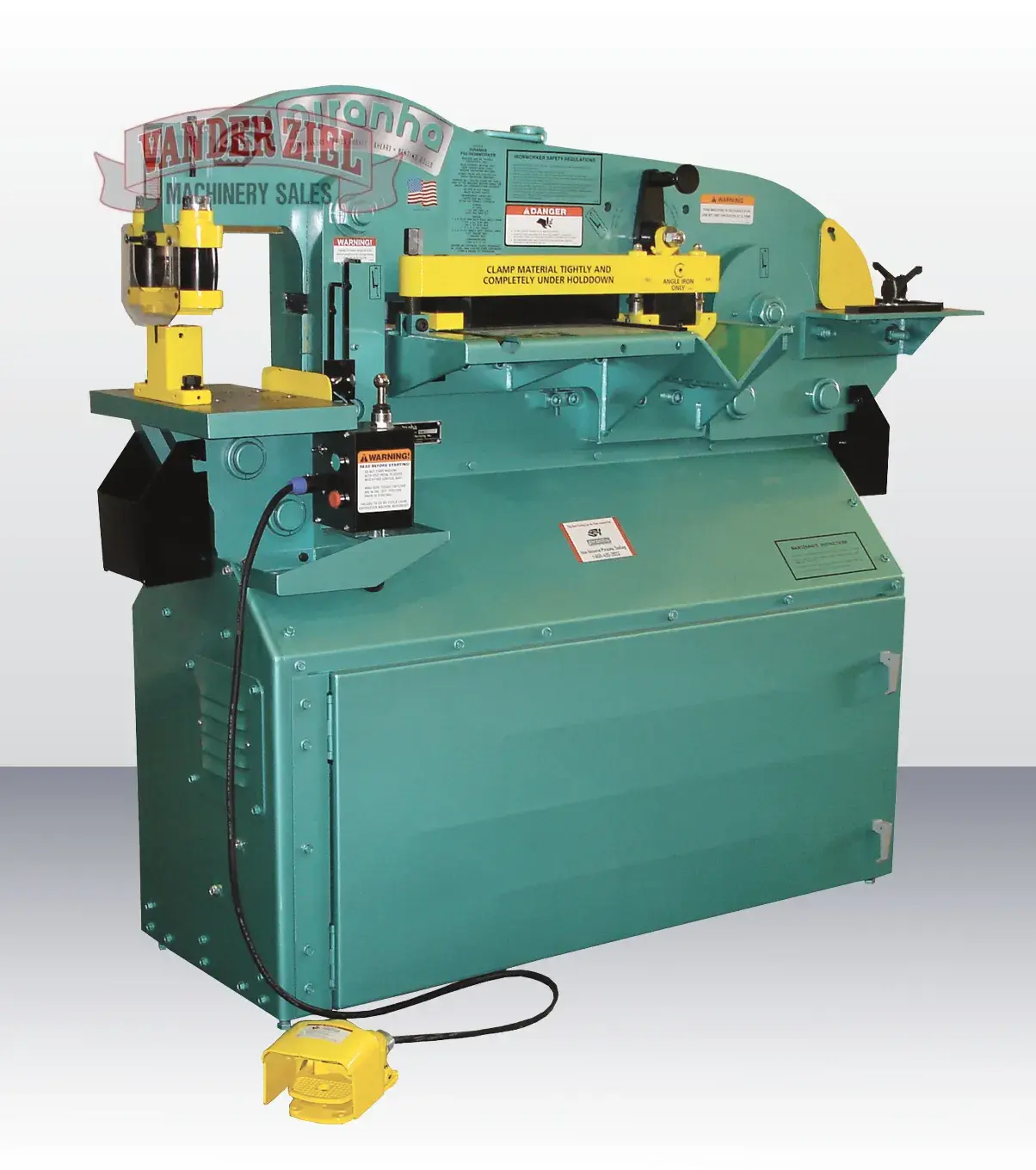 New | in-Stock PIRANHA P-65 Ironworkers Michigan US | Vander Ziel Machinery Sales #480121