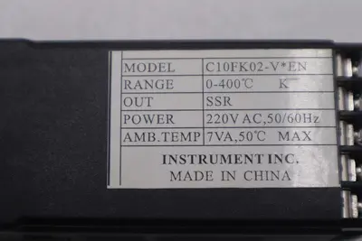 NEW OPEN BOX RKC Temperature Controller REX-C10FK02-V*EN STOCK K-3445