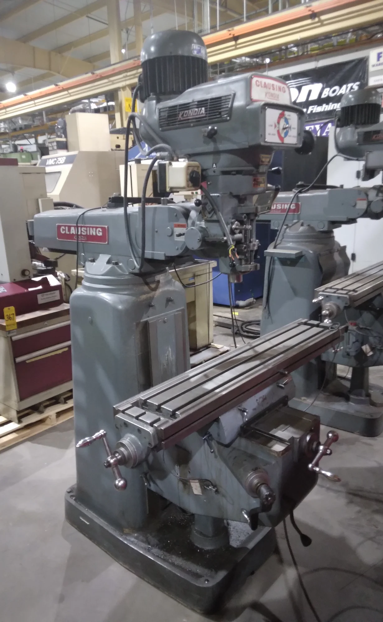 Clausing Kondia Vertical Mill