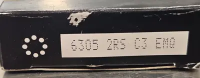 Axis 6305 2RS C3 EMQ Electric Motor Bearing Loc6F29