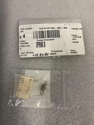 SPRING BD1-0561-000 (LOT OF 5)