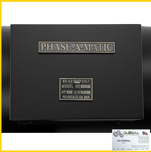 Phase-A-Matic RH-30 460V 30HP Rotary Converter- NEW
