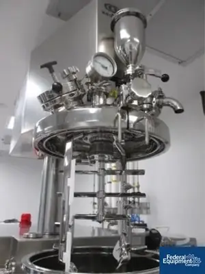USED Krieger 50 Liter Krieger Vacuum Homogenizer Mixer, Model MMD50, S/S