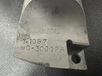 USED KENNAMETAL T-1087 2.25" DIAMETER BORING BAR
