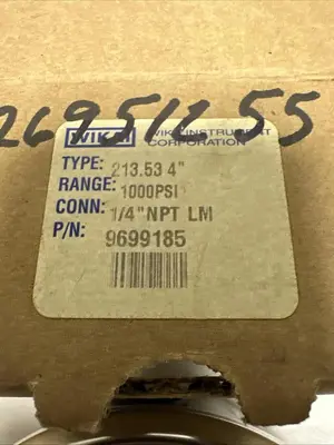Used WIKA 9699185 Universal Pressure Meters Ohio US | Surplus Asset Holdings #1240432
