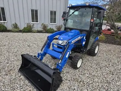 New | in-Stock 2025 NEW HOLLAND WORKMASTER 25S Sub-Compact & Compact Tractors Maine US | Beauregard Equipment #1511303