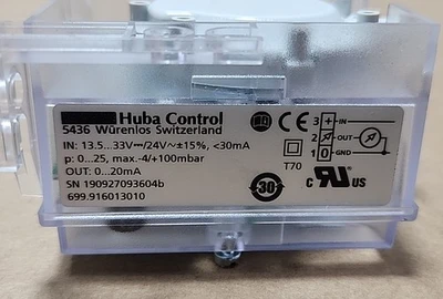 NEW Huba Control 699.916013010