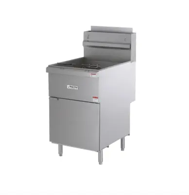 Magic Chef 52 QT. STAINLESS STEEL COMMERCIAL NATURAL GAS FRYER