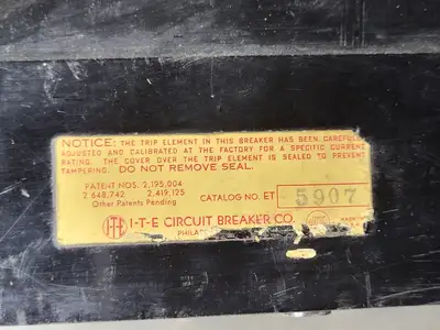 USED ITE ET5907