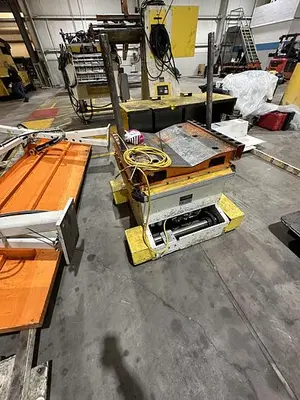 2018 24" DALLAS FEEDER w/MACHINE CONCEPTS PRECISION STRAIGHTENER, REEL & COIL CAR