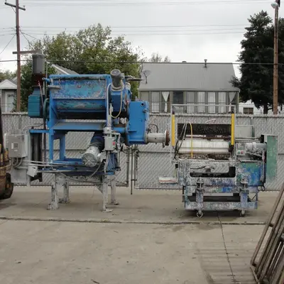 SPC7082  Extruder 16" diameter extruder kneader 7.5 hp drive