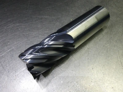 Kyocera/SGS 1" 5 Flute Carbide CR Endmill 1" Shank Ta Coated 38875 (LOC978B)