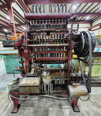 2003 WATERBURY FARREL 1210 Press, Press, Eyelet & Transfer | Holland Equipment Hunters, Inc. (1)