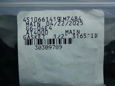Unknown Assorted Gasket, Seal, O-ring Lot