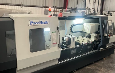 PRECIHOLE CNC SINGLE SPINDLE GUN DRILL