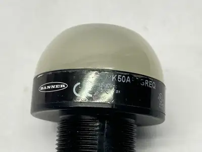 USED BANNER ILLUMINATED PICK-TO-LIGHT TOUCH BUTTON 24985 W/ P+F 109434