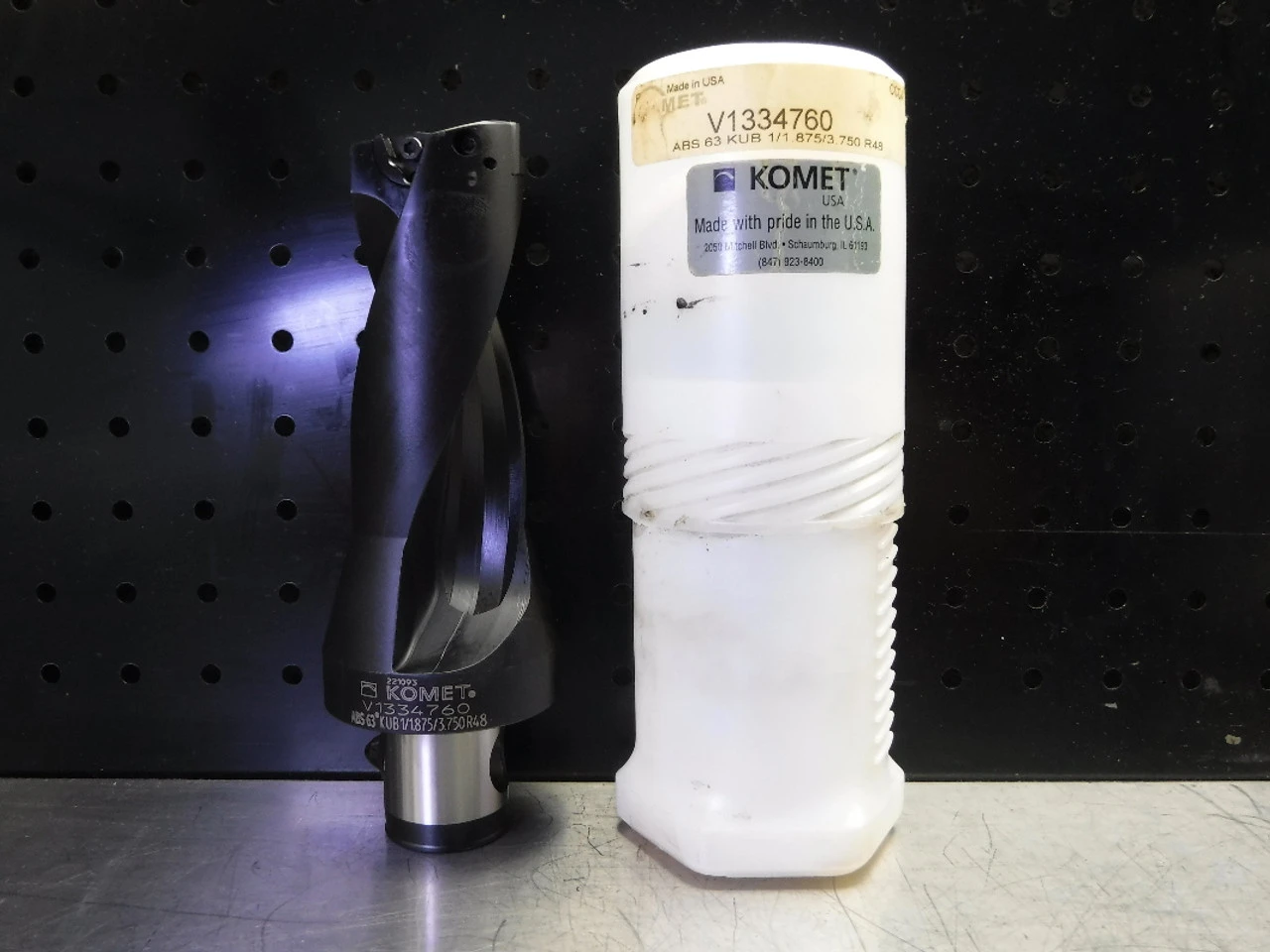Komet ABS63 1.875" Coolant Thru Indexable Drill V1334760 (LOC1889B)