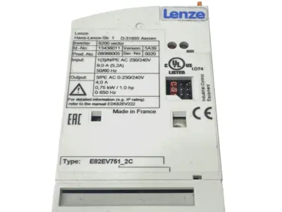 Used Lenze 13436011, 08066005 Variable Speed Drives Michigan US | Maverick Industrial Sales #1395585