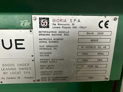 USED GIORIA RH/N 2000