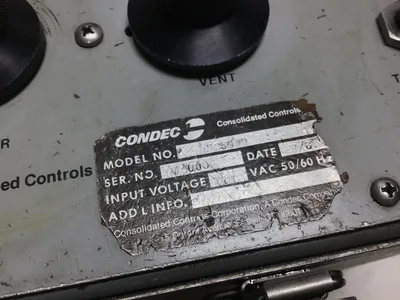 CONDEC UPC5000 Pressure Calibration Standard Tester 50/60Hz