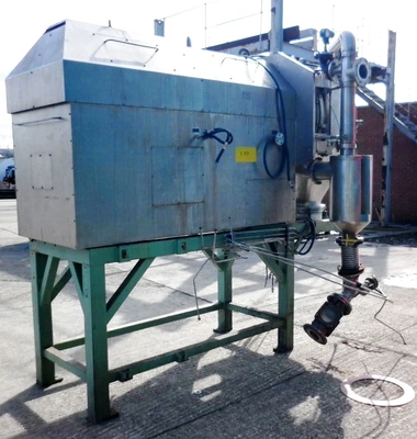 Heinkel HF 600.1 Inverting Filter centrifuge, Hastelloy C22.