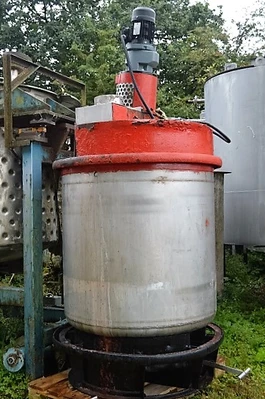 600 L S/S Vertical Mixer Tank 0.75Kw