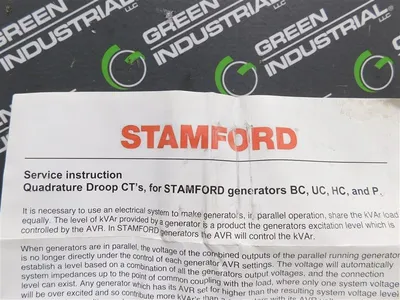 Stamford / AvK 45-0588 HC5 Quad Droop Current Transformer Ket New