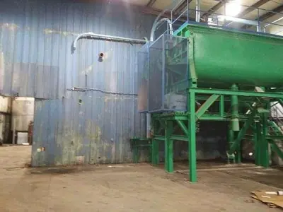 Mixer, Ribbon, 300 CF, Stainless Steel, Jacketed, Young, 30 HP #A744840